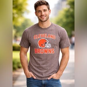 Dunbrooke Cleveland Browns T-Shirt - Size XL Brown NWOT